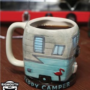 NIB THE HAPPY CAMPER MUG - 20 OUNCE